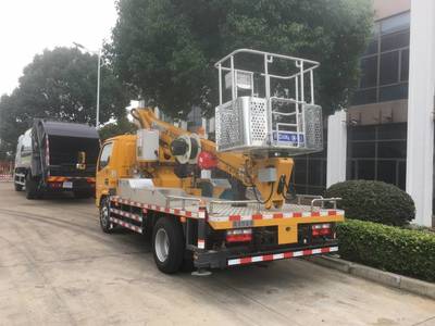 守護(hù)之源 藍(lán)牌東風(fēng)21米高空作業(yè)車(chē)的靈活與高效
